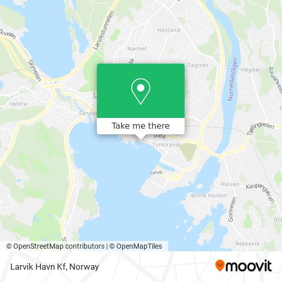 Larvik Havn Kf map