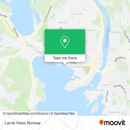 Larvik Havn map