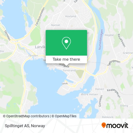 Spilltinget AS map