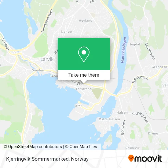 Kjerringvik Sommermarked map