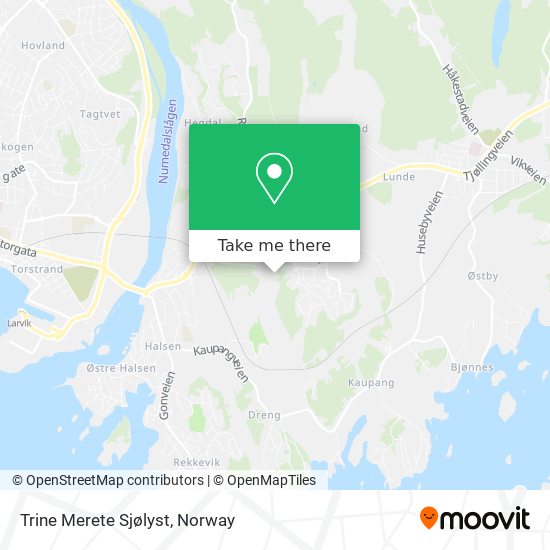 Trine Merete Sjølyst map