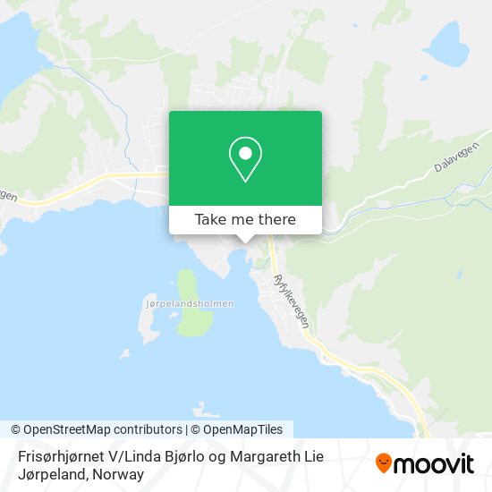 Frisørhjørnet V / Linda Bjørlo og Margareth Lie Jørpeland map