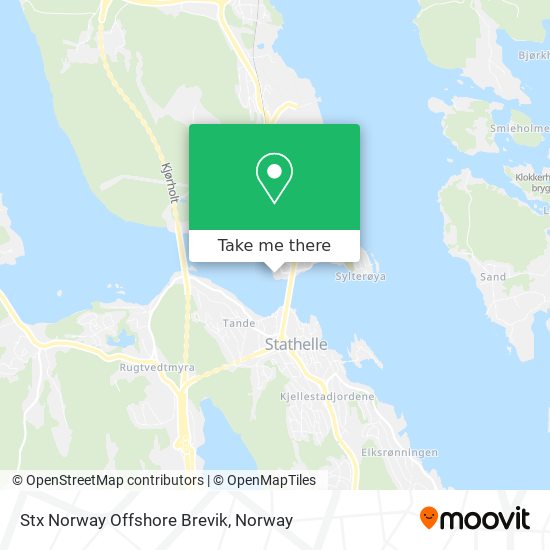 Stx Norway Offshore Brevik map