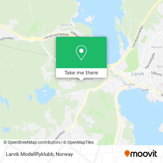 Larvik Modellflyklubb map