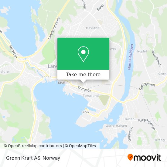 Grønn Kraft AS map