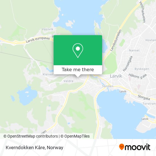 Kverndokken Kåre map