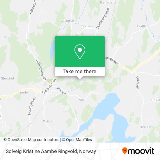 Solveig Kristine Aambø Ringvold map