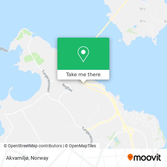 Akvamiljø map