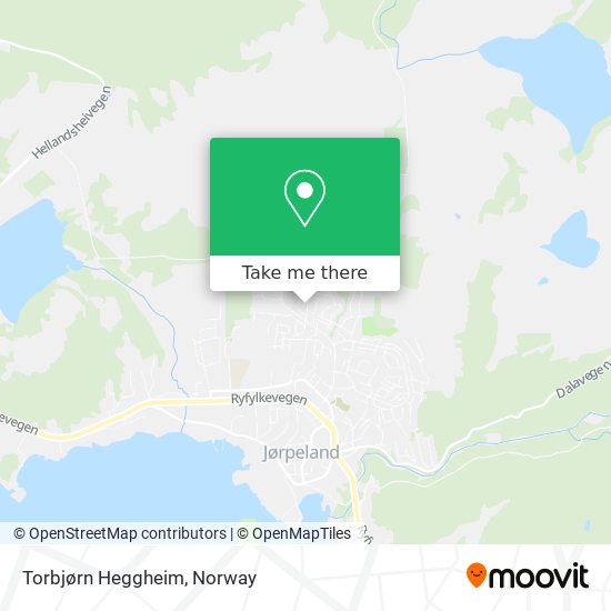 Torbjørn Heggheim map