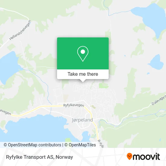 Ryfylke Transport AS map