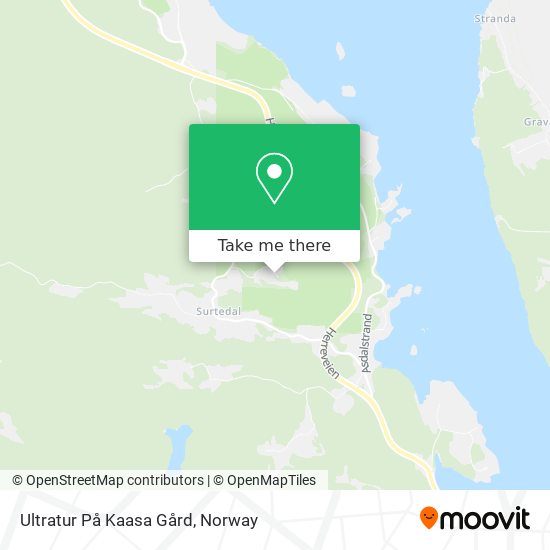 Ultratur På Kaasa Gård map