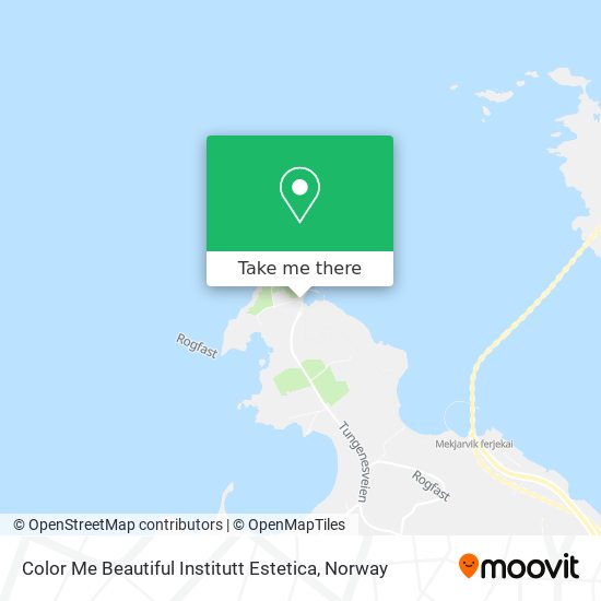 Color Me Beautiful Institutt Estetica map