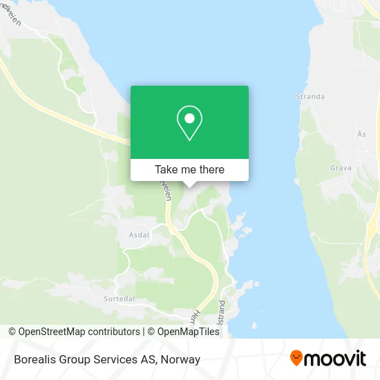 Borealis Group Services AS map