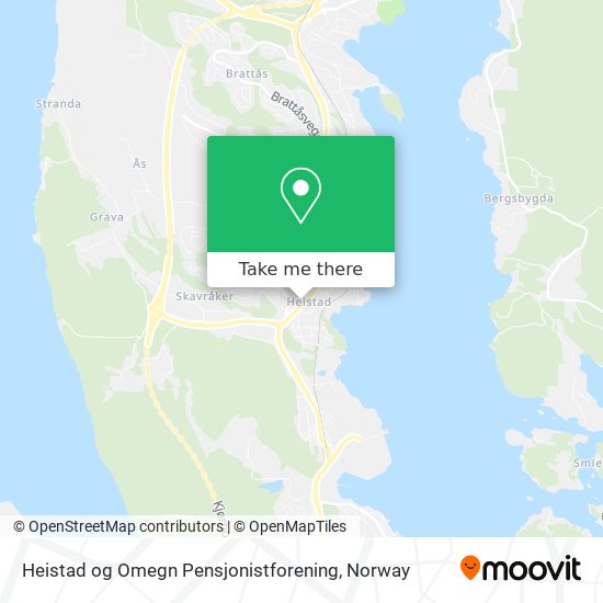 Heistad og Omegn Pensjonistforening map