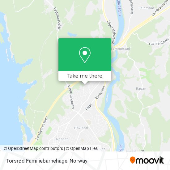 Torsrød Familiebarnehage map