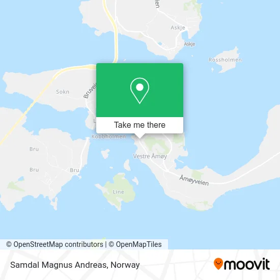 Samdal Magnus Andreas map