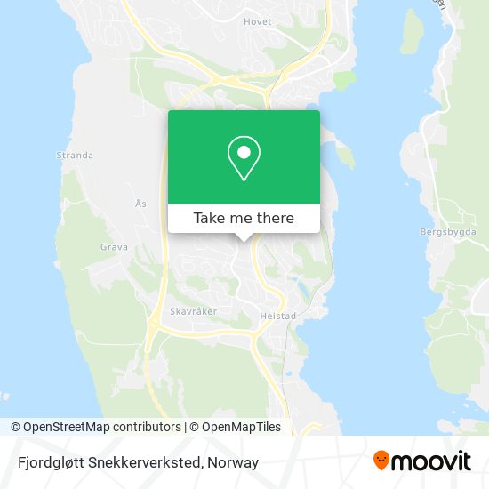 Fjordgløtt Snekkerverksted map