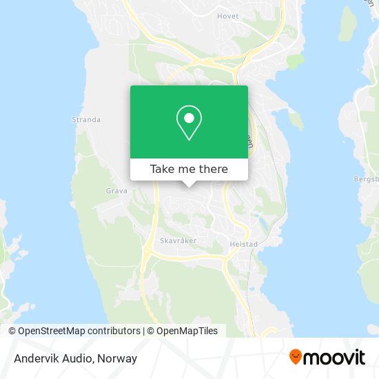Andervik Audio map