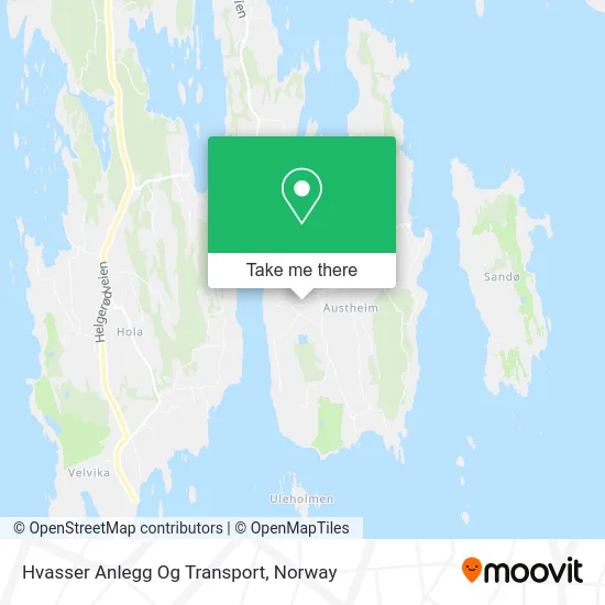 Hvasser Anlegg Og Transport map