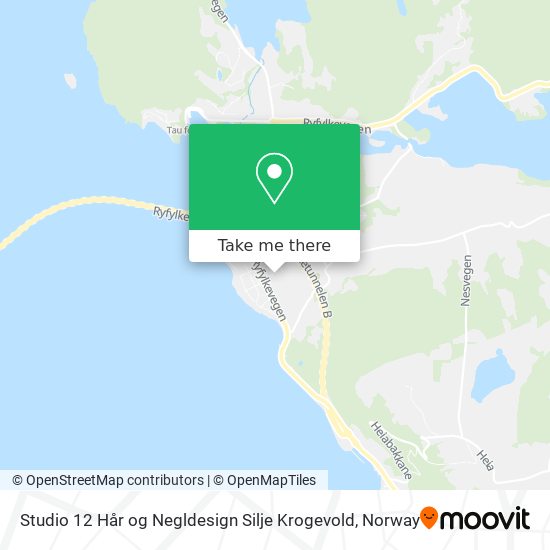 Studio 12 Hår og Negldesign Silje Krogevold map