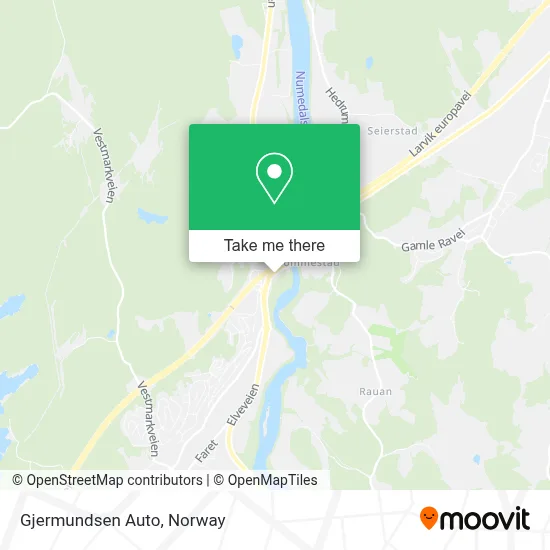 Gjermundsen Auto map