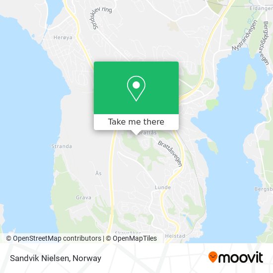 Sandvik Nielsen map