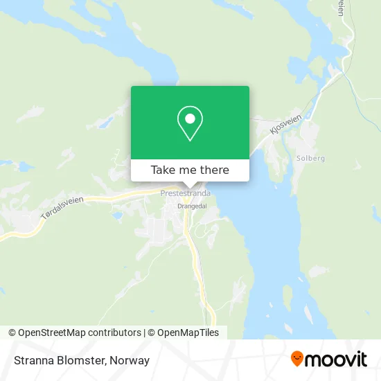 Stranna Blomster map