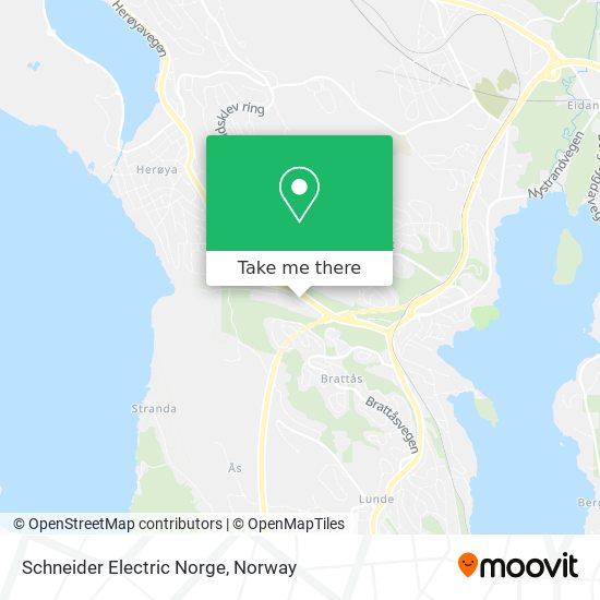 Schneider Electric Norge map