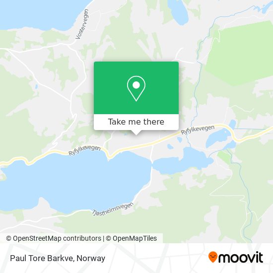 Paul Tore Barkve map