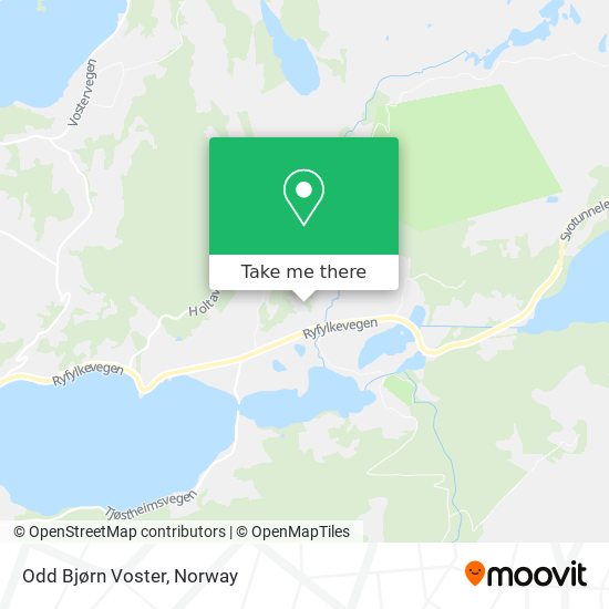 Odd Bjørn Voster map