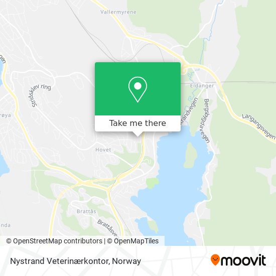 Nystrand Veterinærkontor map