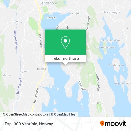 Esp- 300 Vestfold map