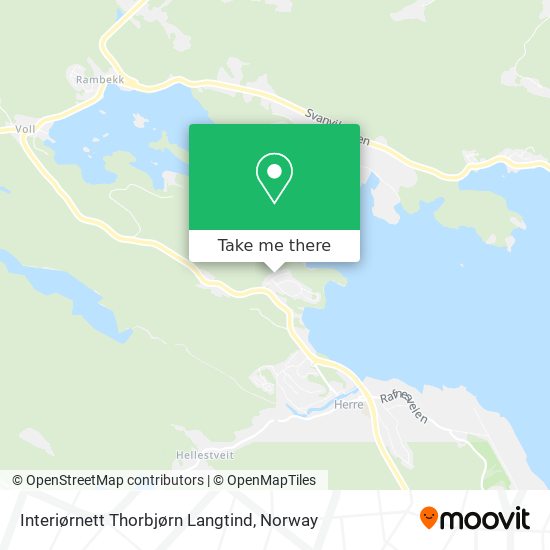 Interiørnett Thorbjørn Langtind map