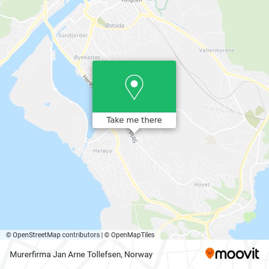 Murerfirma Jan Arne Tollefsen map