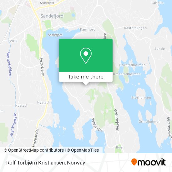 Rolf Torbjørn Kristiansen map