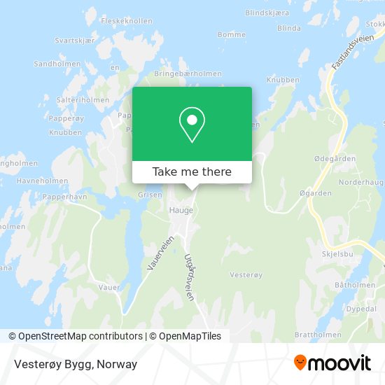 Vesterøy Bygg map