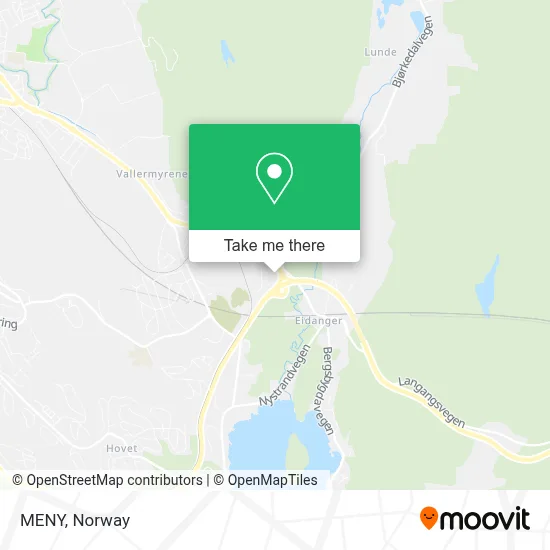 MENY map