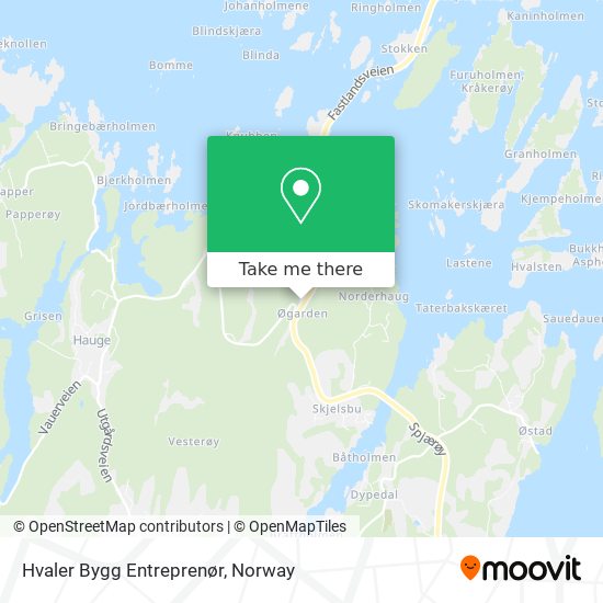 Hvaler Bygg Entreprenør map