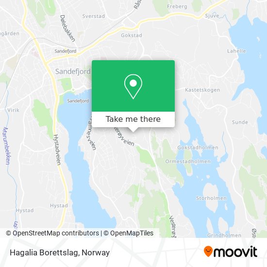 Hagalia Borettslag map
