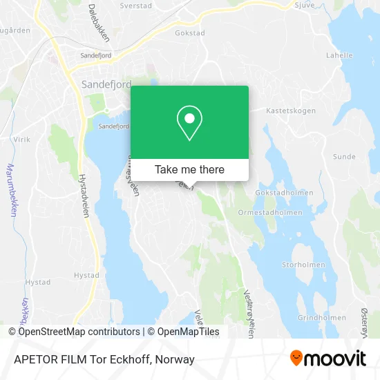 APETOR FILM Tor Eckhoff map