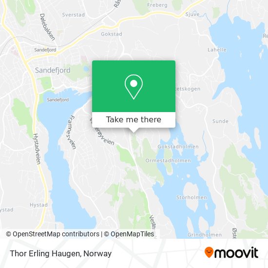 Thor Erling Haugen map