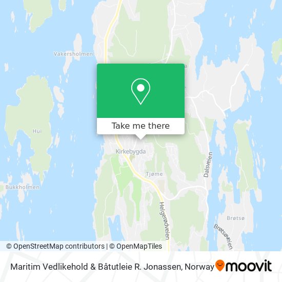 Maritim Vedlikehold & Båtutleie R. Jonassen map