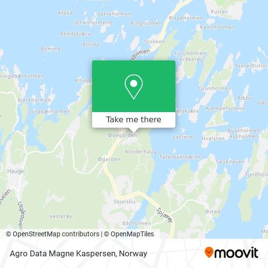 Agro Data Magne Kaspersen map