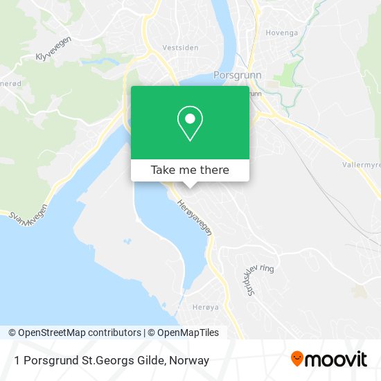 1 Porsgrund St.Georgs Gilde map