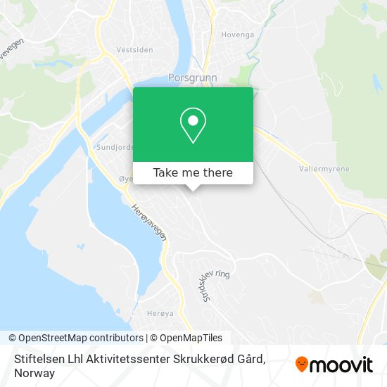 Stiftelsen Lhl Aktivitetssenter Skrukkerød Gård map