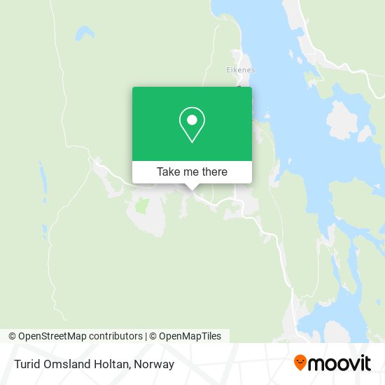 Turid Omsland Holtan map