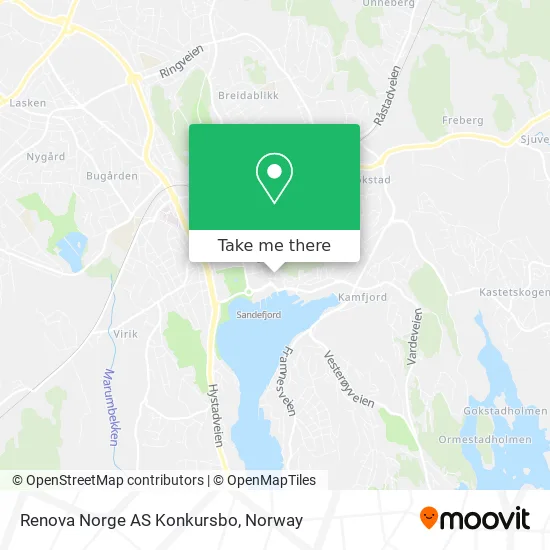 Renova Norge AS Konkursbo map