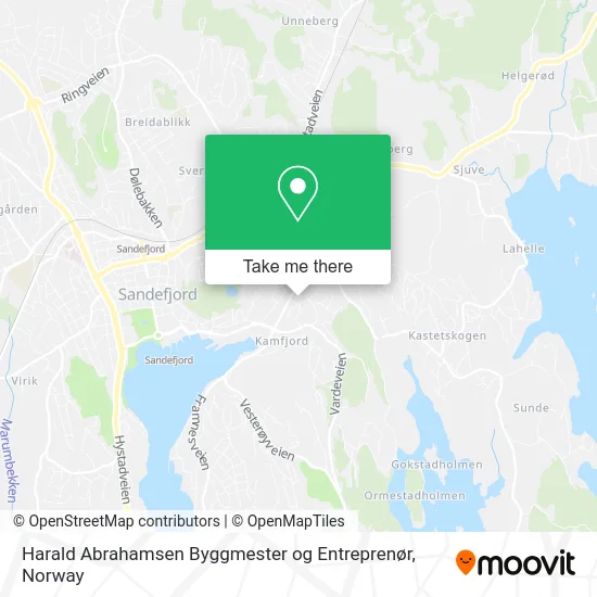 Harald Abrahamsen Byggmester og Entreprenør map