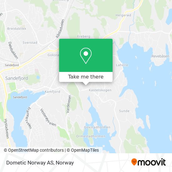 Dometic Norway AS map