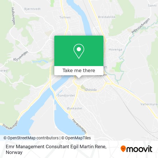 Emr Management Consultant Egil Martin Rene map